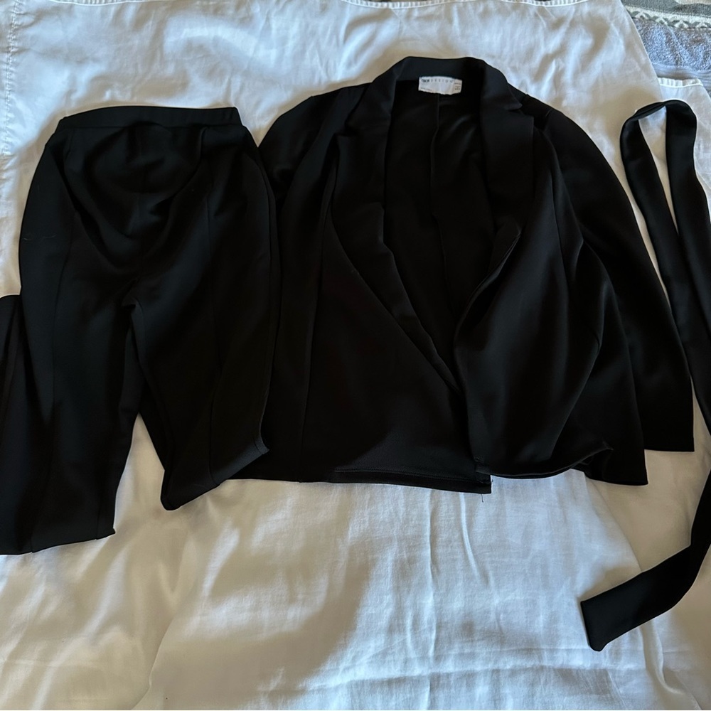 ASOS Maternity Black Blazer and Pants Set